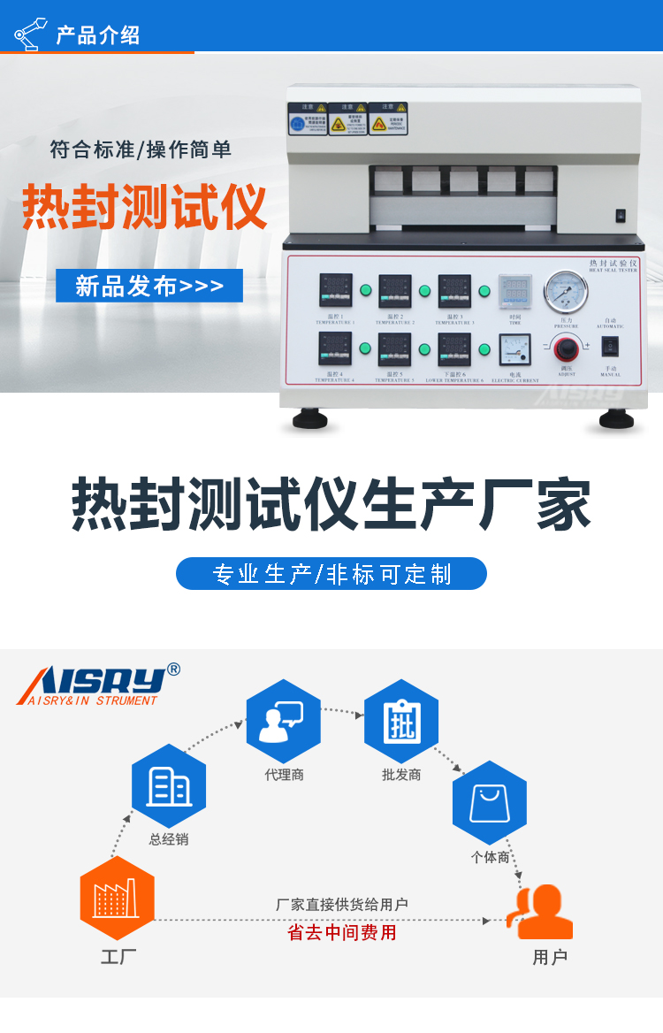 多工位熱封試驗機